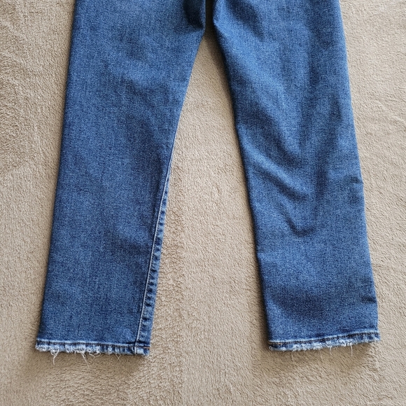 Levi's Wedgie Straight distressed jeans size 26 - Picture 10 of 13